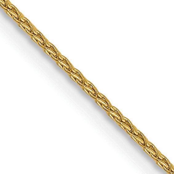 10k 0.95mm Parisian Wheat Chain - Seattle Gold Grillz