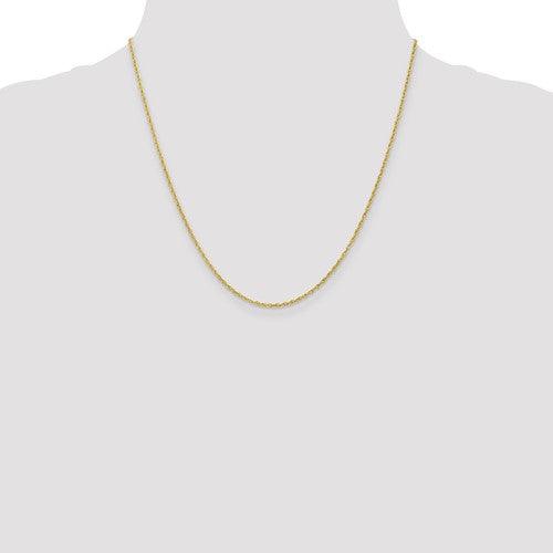 10k 1.3mm Heavy-Baby Rope Chain - Seattle Gold Grillz