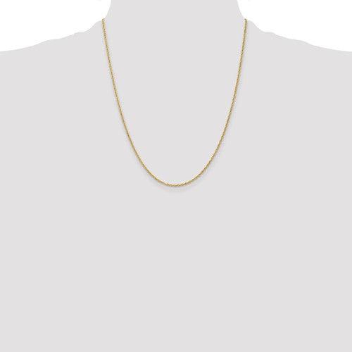 10k 1.3mm Heavy-Baby Rope Chain - Seattle Gold Grillz