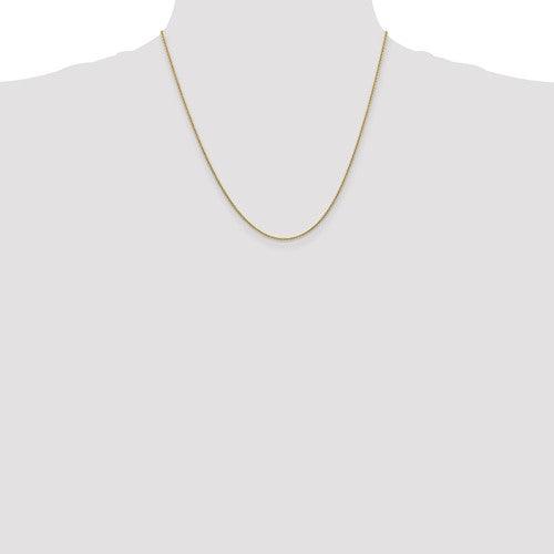 10k 1.4mm Cable Chain - Seattle Gold Grillz
