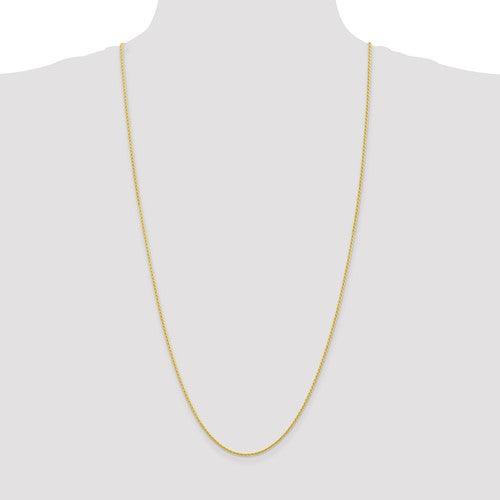 10k 1.5mm Parisian Wheat Chain - Seattle Gold Grillz