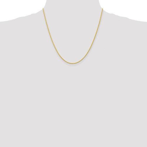 10k 1.5mm Parisian Wheat Chain - Seattle Gold Grillz