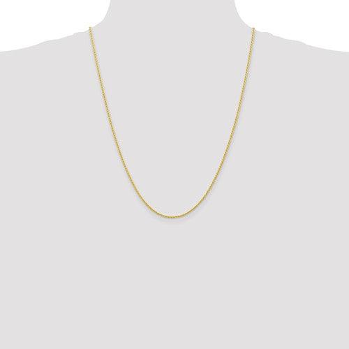 10k 1.5mm Parisian Wheat Chain - Seattle Gold Grillz