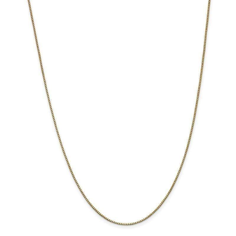 10k 1mm Box Chain - Seattle Gold Grillz
