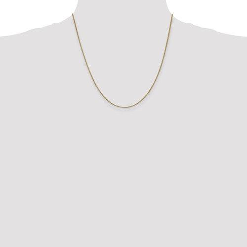 10k 1mm Box Chain - Seattle Gold Grillz