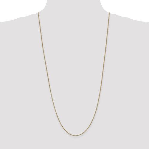 10k 1mm Box Chain - Seattle Gold Grillz