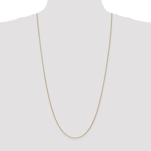 10k 1mm Cable Chain - Seattle Gold Grillz