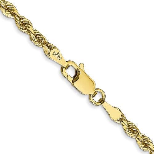 10k 3.0mm Diamond Cut Quadruple Rope Chain - Seattle Gold Grillz
