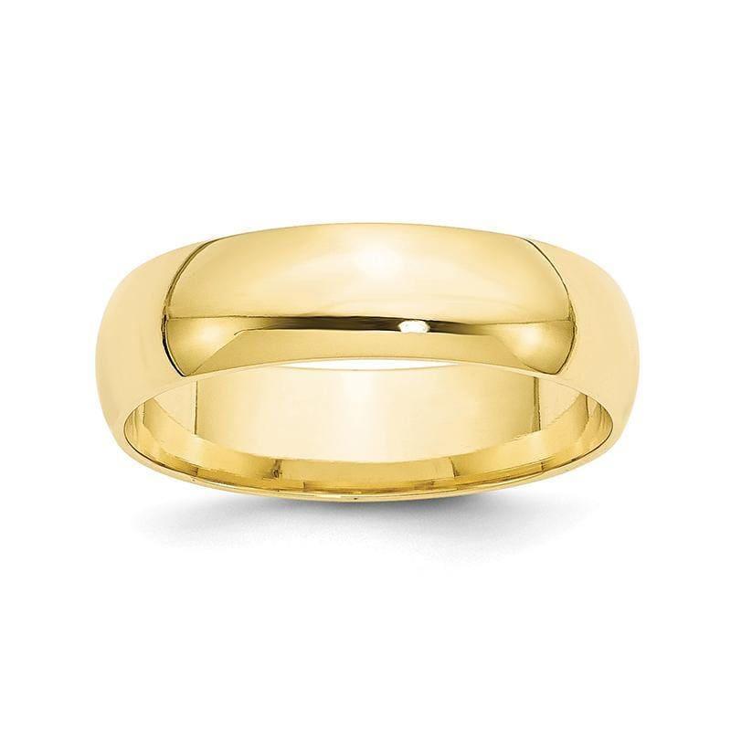 10K 6mm Lightweight Comfort Fit Band - Seattle Gold Grillz