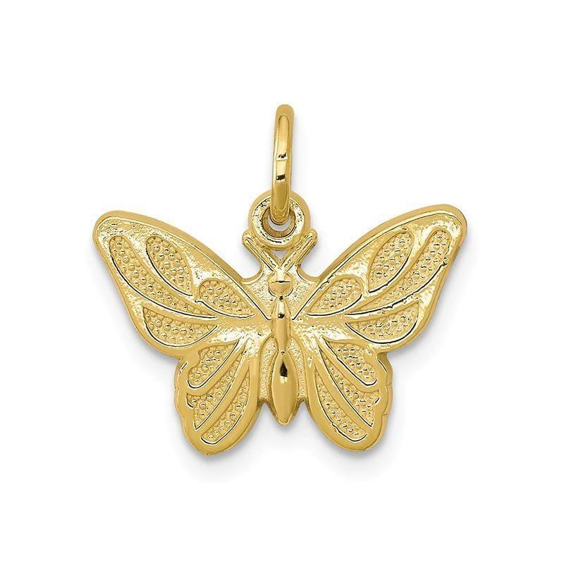 10k Butterfly Charm - Seattle Gold Grillz