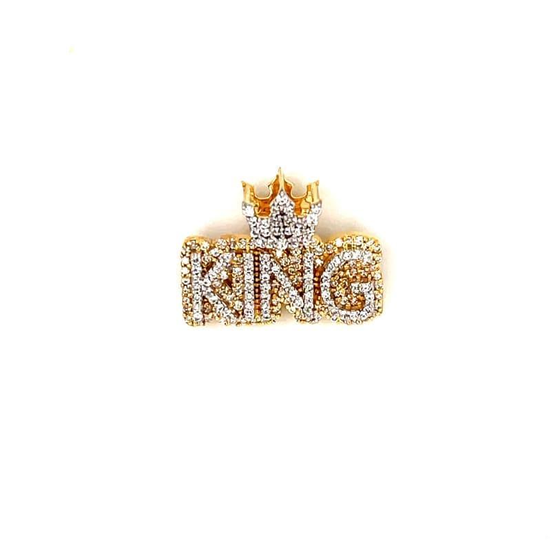 10k Diamond 4 Letter Nameplate Pendant - Seattle Gold Grillz