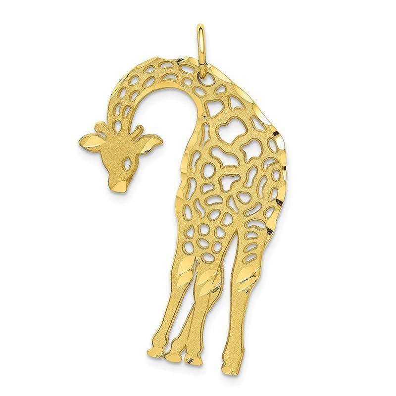 10k Giraffe Charm - Seattle Gold Grillz
