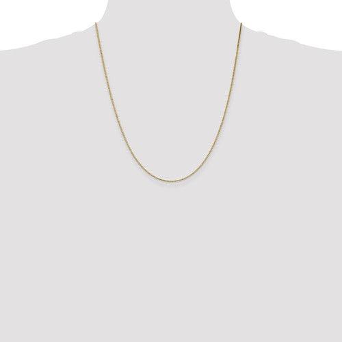 10k Gold 1.10mm Box Chain - Seattle Gold Grillz