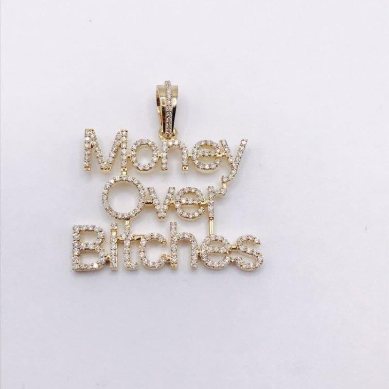 10k Gold Diamond MOB Pendant - Seattle Gold Grillz