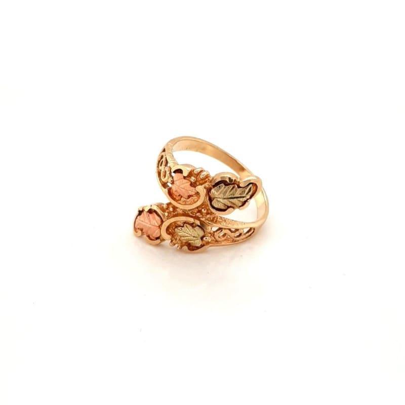10k Two-Tone Gold Ring - Seattle Gold Grillz