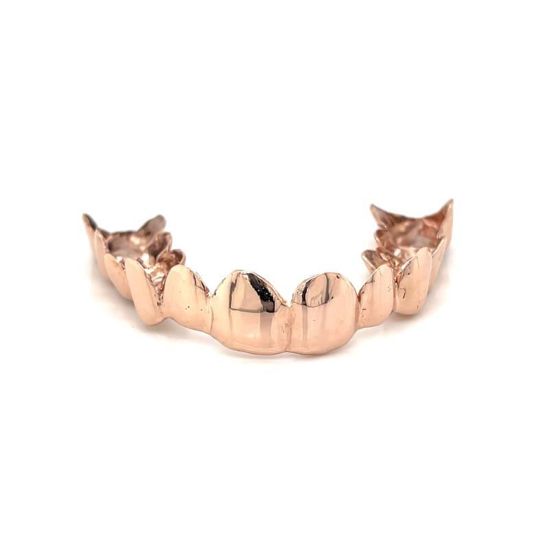 12pc Rose Gold Top Grillz - Seattle Gold Grillz