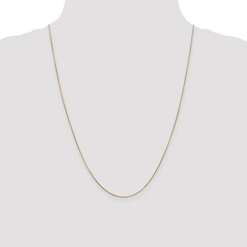 14k 0.65mm Round Snake Chain - Seattle Gold Grillz