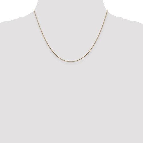 14k 0.80mm Round Snake Chain - Seattle Gold Grillz