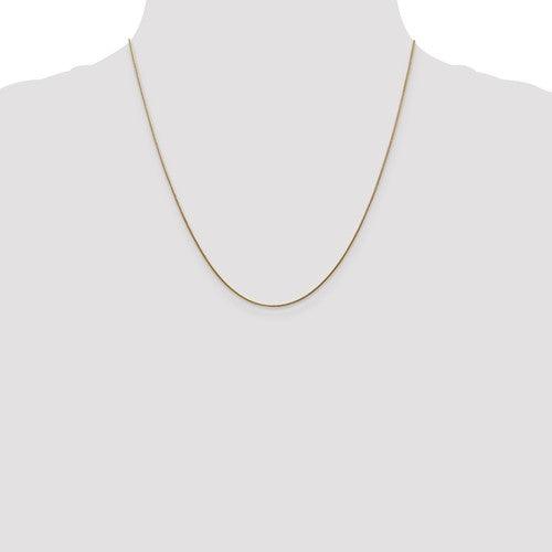 14k 0.80mm Round Snake Chain - Seattle Gold Grillz