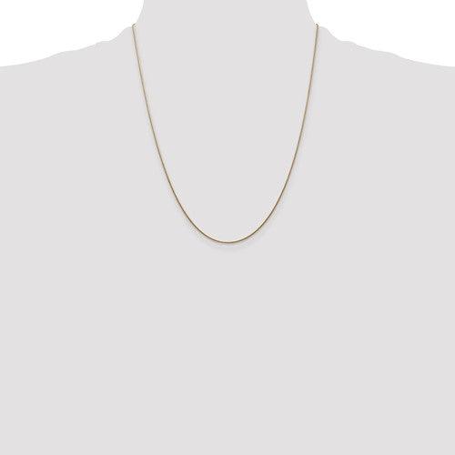 14k 0.80mm Round Snake Chain - Seattle Gold Grillz