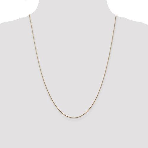 14k 0.80mm Round Snake Chain - Seattle Gold Grillz
