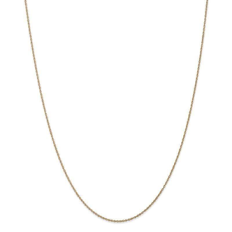 14k 0.8mm Light-Baby Rope Chain - Seattle Gold Grillz