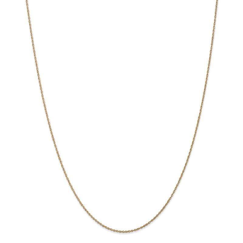 14k 0.8mm Light-Baby Rope Chain - Seattle Gold Grillz