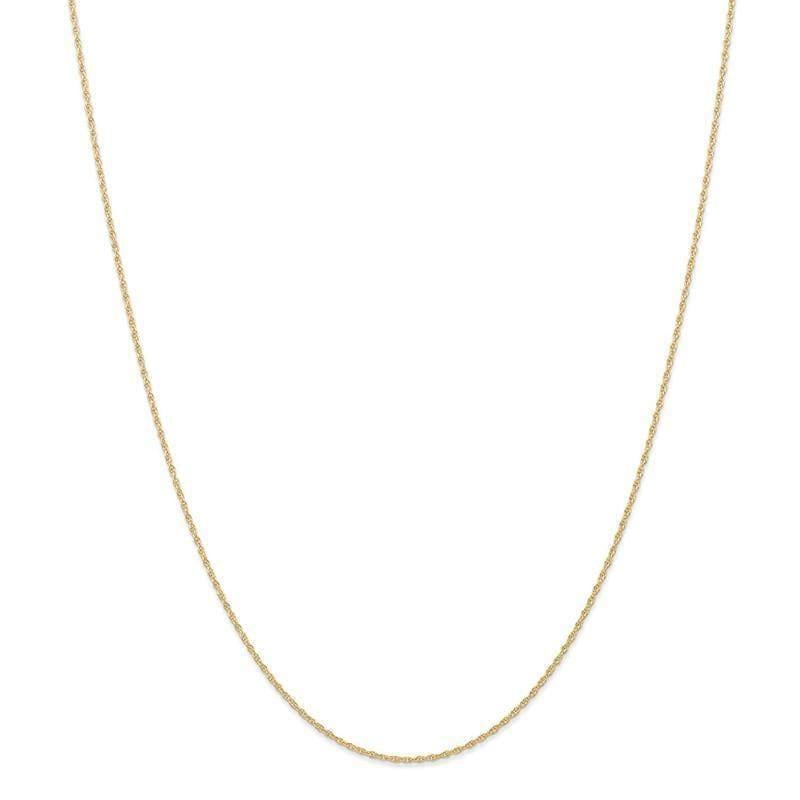14k 0.95mm Carded Cable Rope Chain - Seattle Gold Grillz