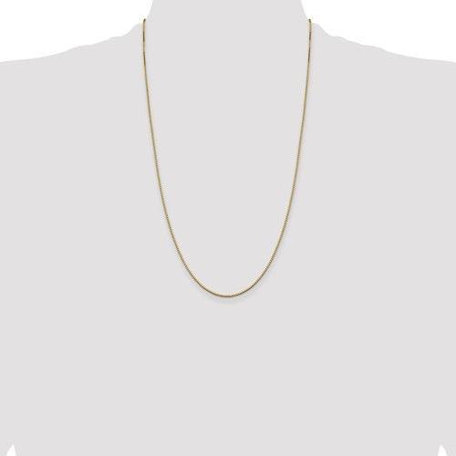 14k 1.05mm Box Chain - Seattle Gold Grillz