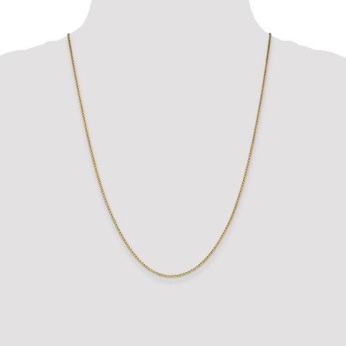 14k 1.5mm Anchor Link Chain - Seattle Gold Grillz