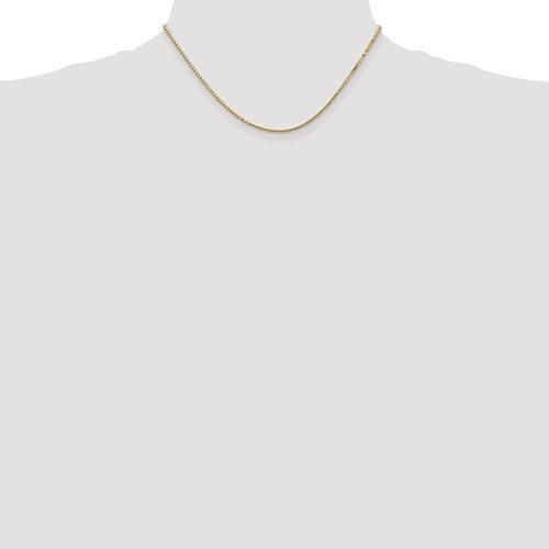 14k 1.5mm Box Chain - Seattle Gold Grillz