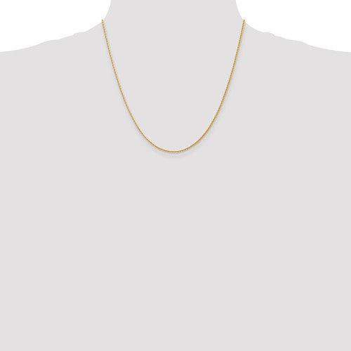 14k 1.5mm Diamond Cut Parisian Wheat Chain - Seattle Gold Grillz