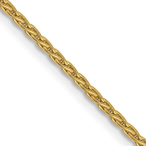 14k 1.5mm Parisian Wheat Chain - Seattle Gold Grillz