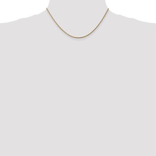 14k 1.6mm Round Snake Chain - Seattle Gold Grillz