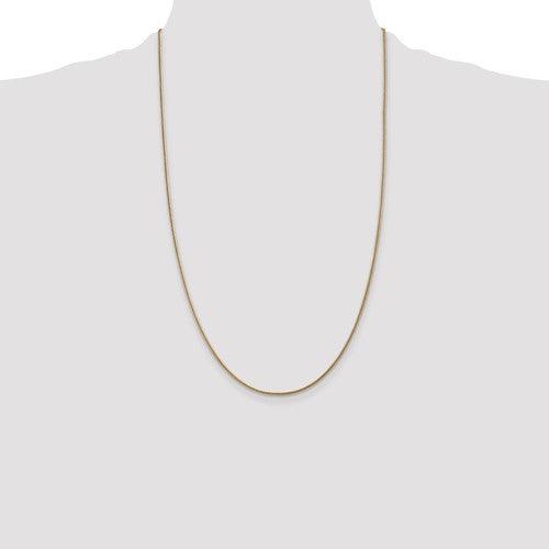14k 1.6mm Round Snake Chain - Seattle Gold Grillz