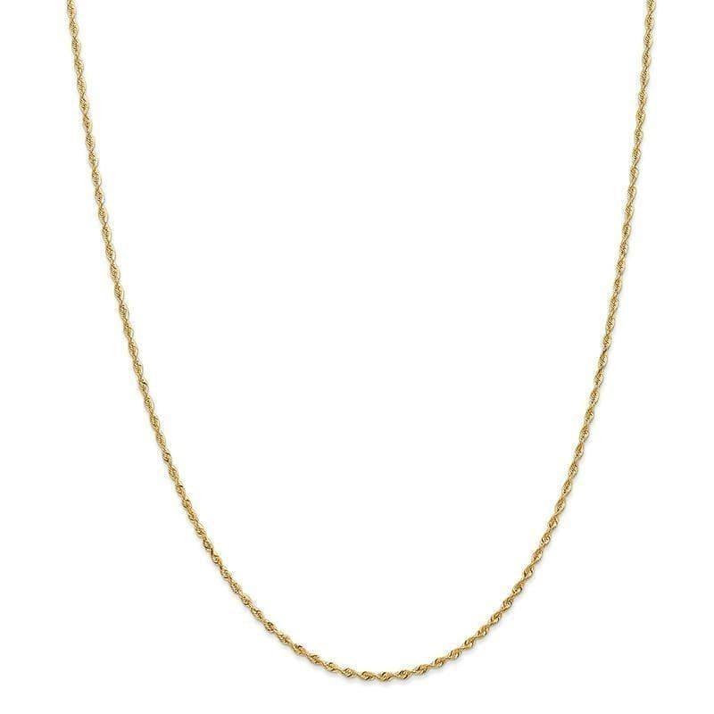 14k 1.84mm D-C Quadruple Rope Chain - Seattle Gold Grillz