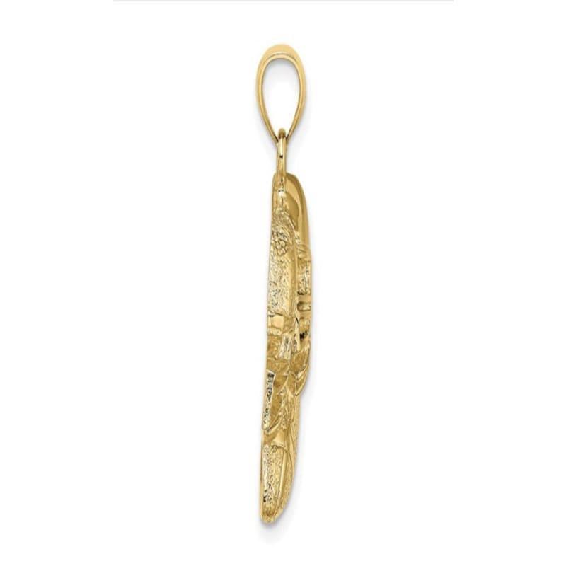 14K 2-D Double Football Helmets and Ball Charm - Seattle Gold Grillz