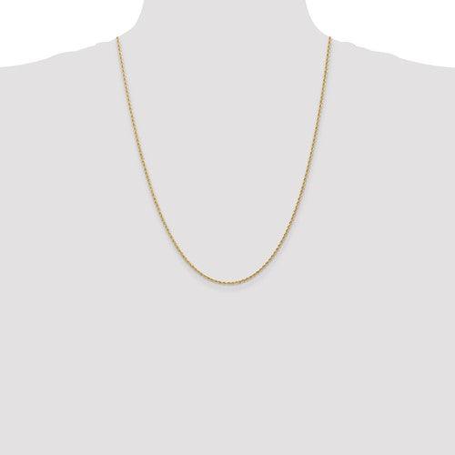 14k 5mm Handmade Regular Rope Chain - Seattle Gold Grillz