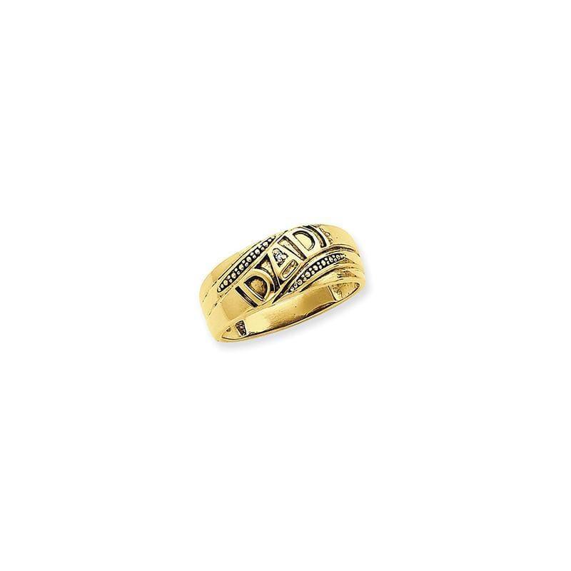 14k AA Diamond men's ring - Seattle Gold Grillz