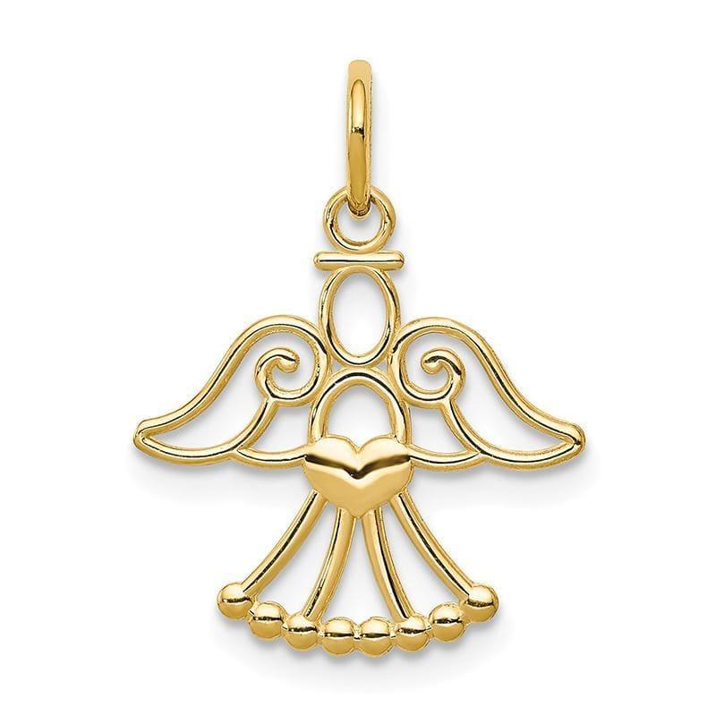 14k Angel Charm - Seattle Gold Grillz