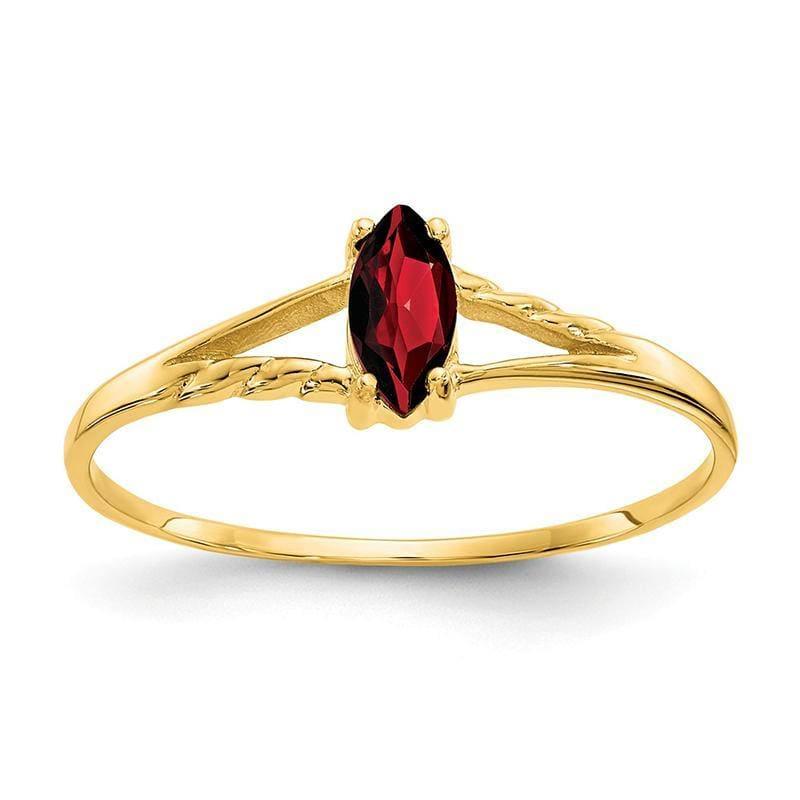 14k Birthstone Ring Mounting - Seattle Gold Grillz