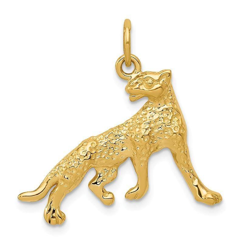 14k Cheetah Charm - Seattle Gold Grillz