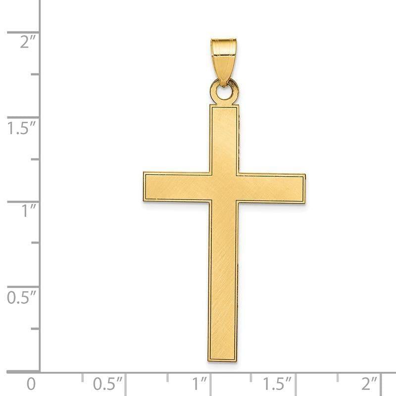 14k Cross Pendant - Seattle Gold Grillz