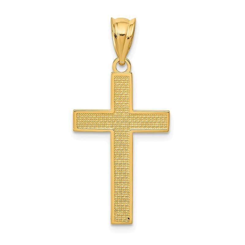 14K Cross Pendant - Seattle Gold Grillz
