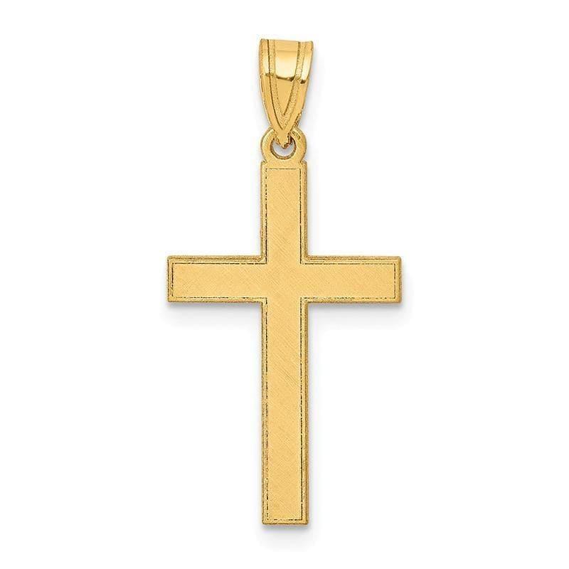 14k Cross Pendant - Seattle Gold Grillz