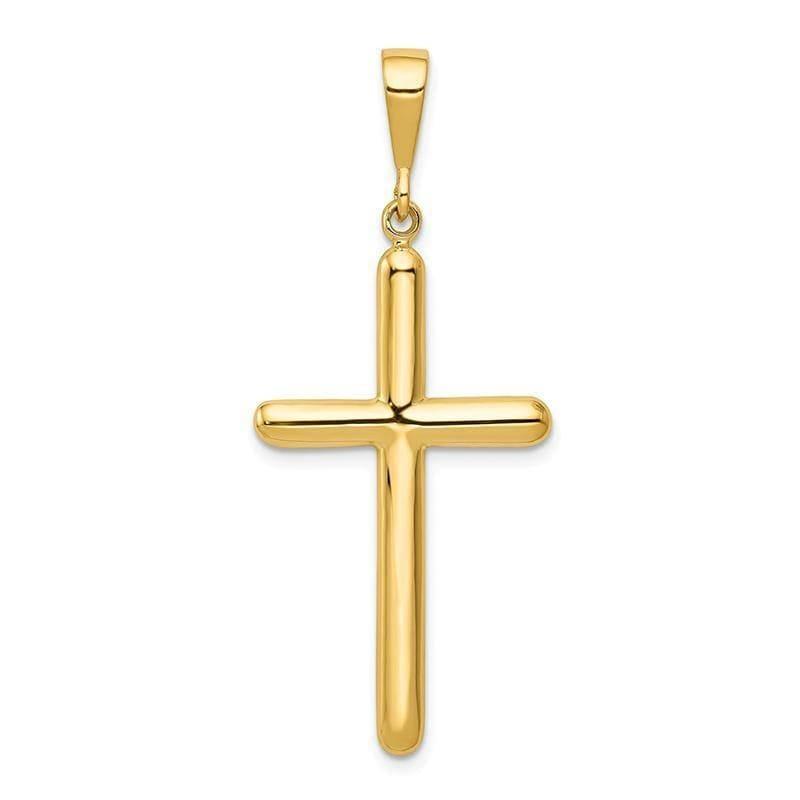 14k Cross Pendant. Weight: 2.01, Length: 46, Width: 20 - Seattle Gold Grillz