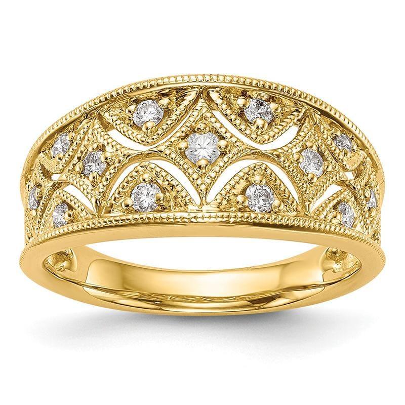 14K Diamond Band - Seattle Gold Grillz