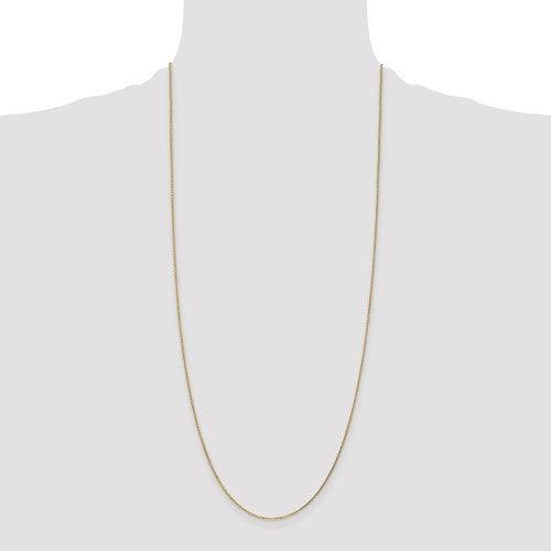 14k Gold 0.95mm Diamond Cut Cable Chain - Seattle Gold Grillz