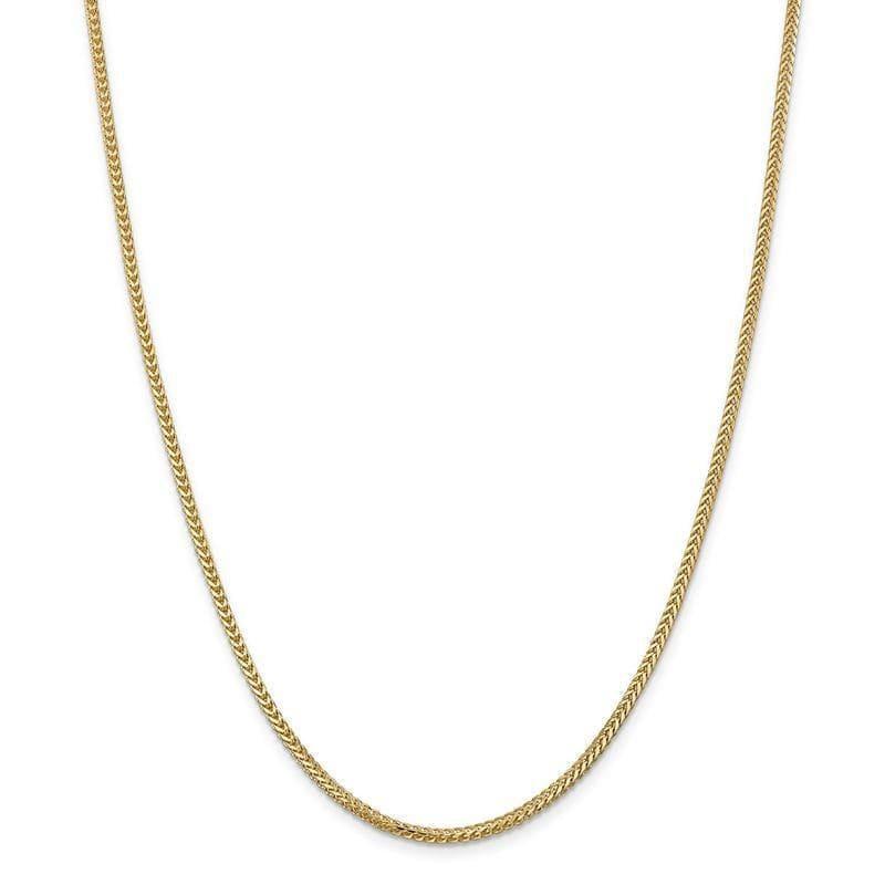 14k Gold 2.0mm Franco Chain - Seattle Gold Grillz