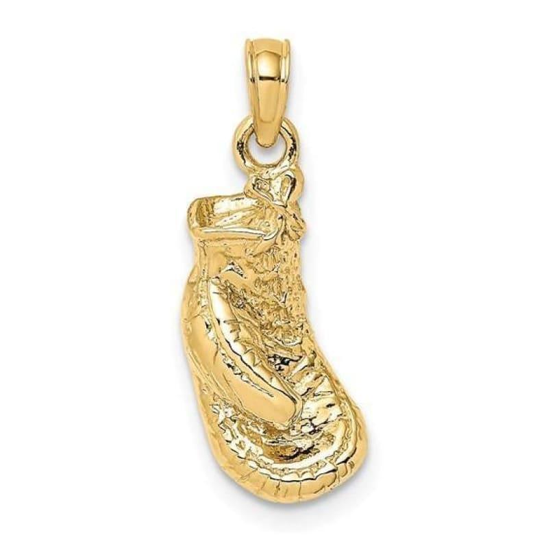 14K Gold Boxing Glove Charm - Seattle Gold Grillz